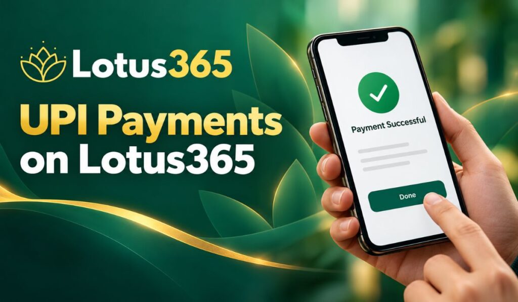 UPI Payments on Lotus365