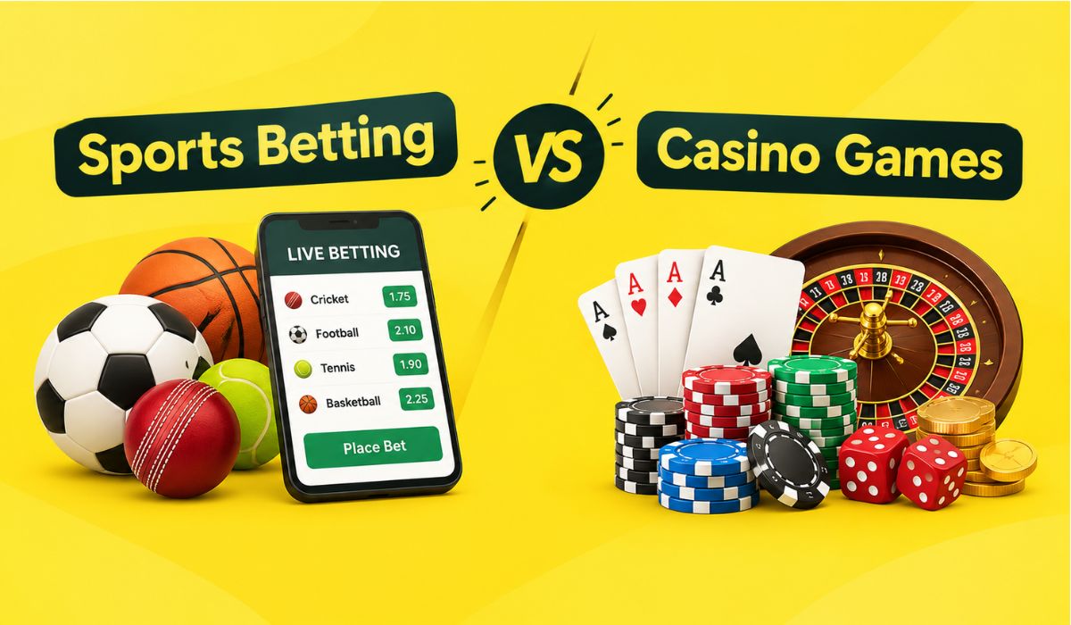 Sports Betting vs Casino Games